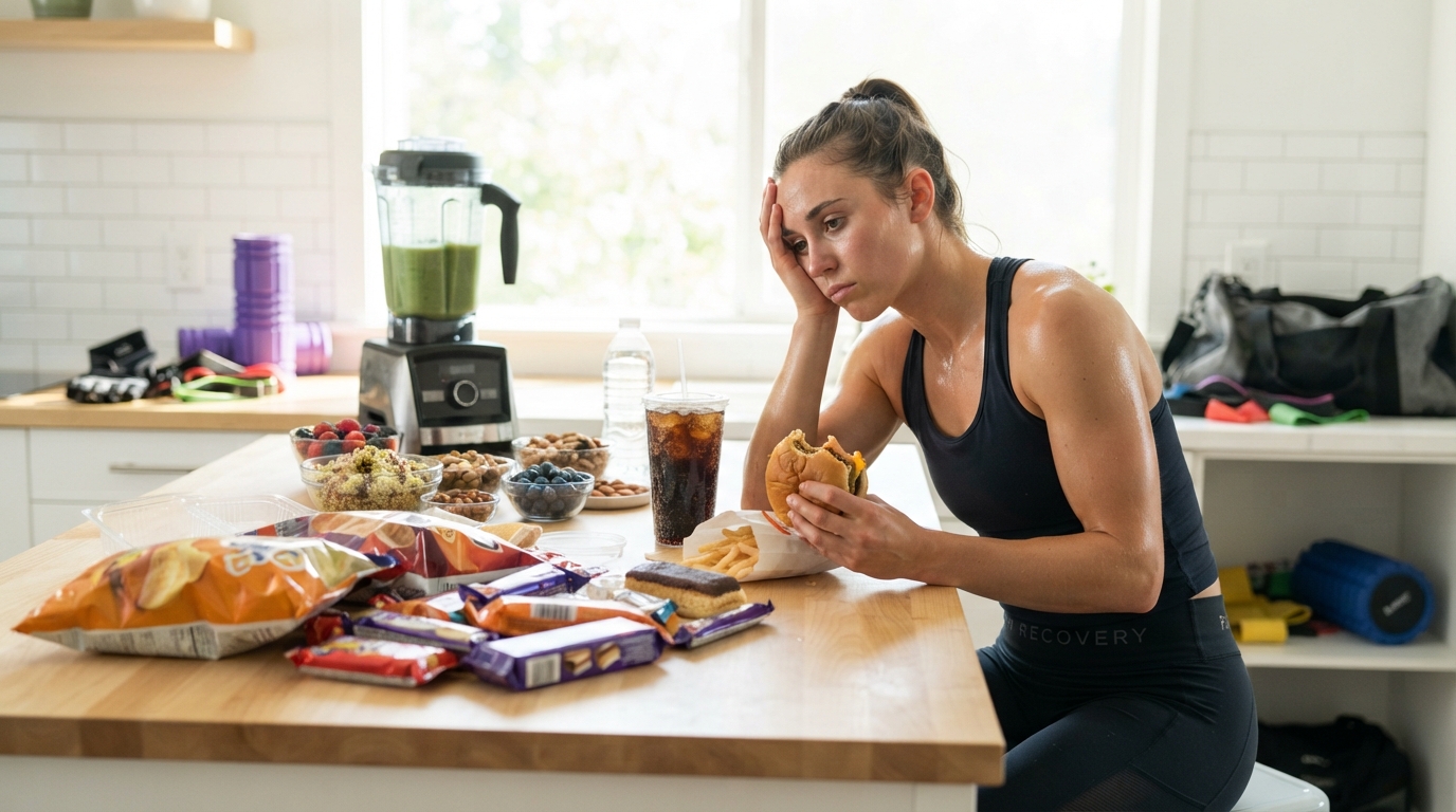 The Hidden Cost of Ultra-Processed Food on Recovery: What Happens Between Your Workouts When You Eat Poorly