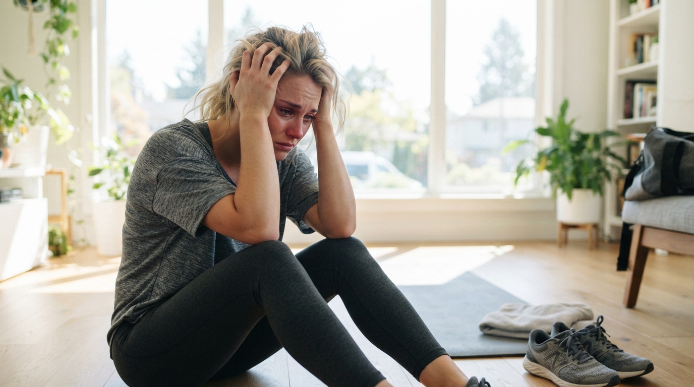 Fitness Guilt Is Making You Worse, Not Better: The Neuroscience of Self-Criticism After a Missed Session