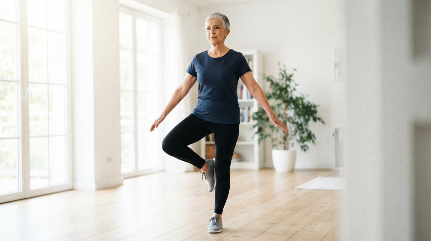 The Balance Test That Predicts Your Risk of Early Death — and How to Train for It