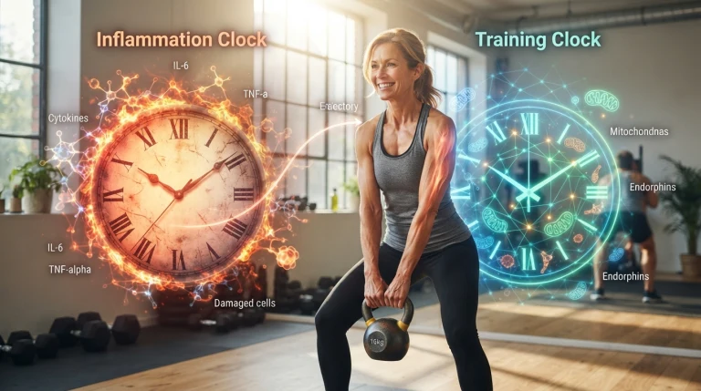 The Inflammation Clock: How Chronic Low-Grade Inflammation Ages You Faster Than Time Itself — and the Training Protocols That Slow It Down