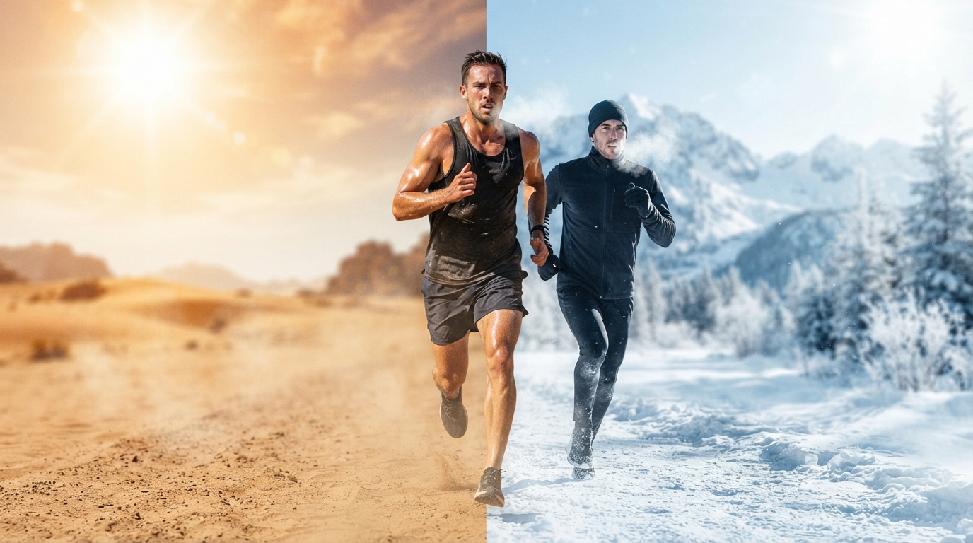 The Temperature Equation: How Training in Heat vs. Cold Changes Your Adaptation, Output, and Recovery